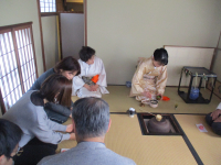 昨年の初釜茶会