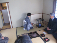 昨年の初釜茶会
