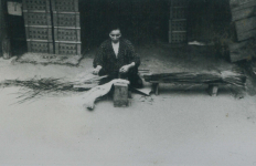 灯芯ひき(昭和43年頃)