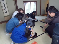 昨年の茶道教室